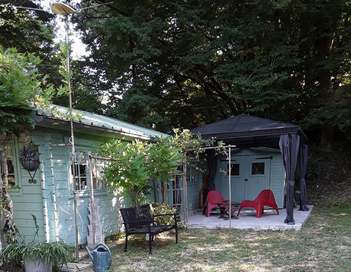 Le Chalet De La Grenouille Verte Tursac Buitenkant foto